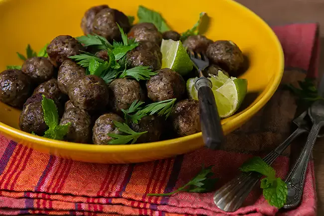 Receita de Almôndega aperitivo