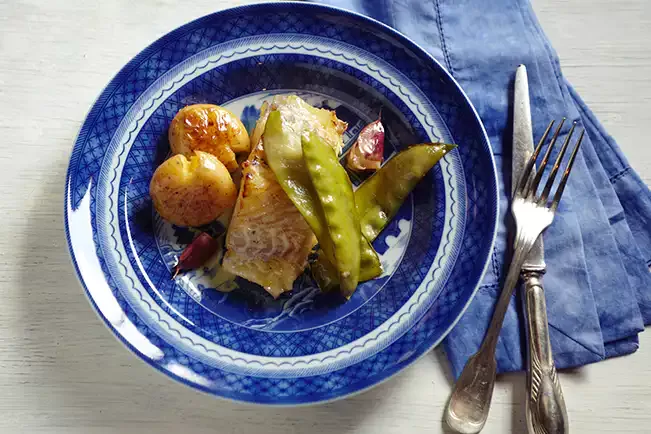 Receita de Bacalhau à lagareiro
