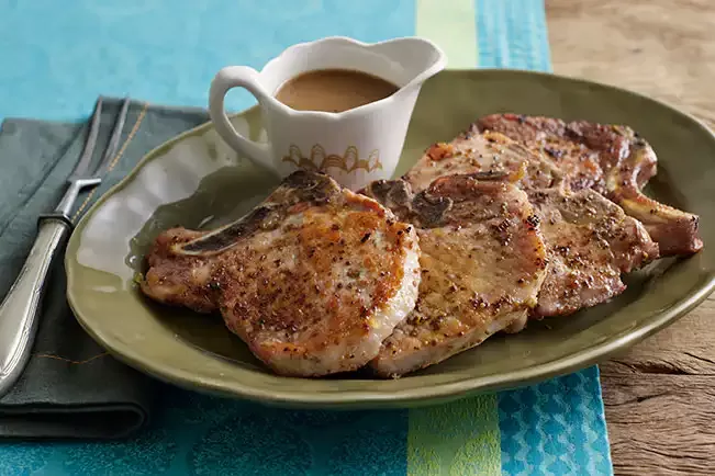 Receita de Bisteca com molho de limão