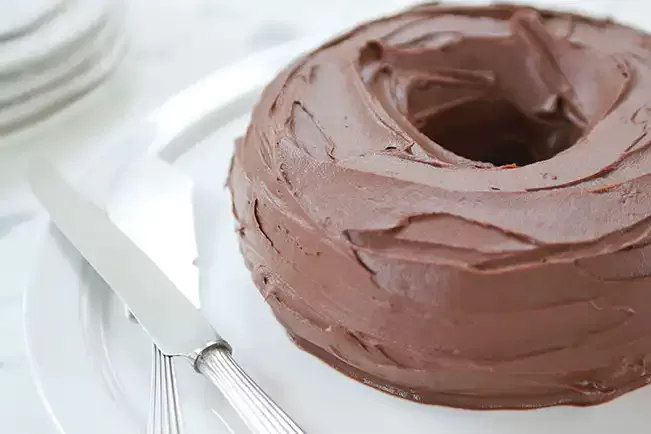 Receita de Bolo clássico de chocolate
