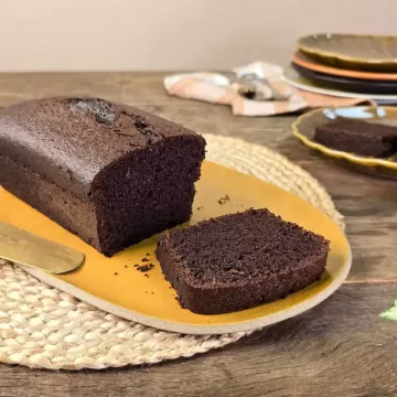 Bolo de chocolate com gengibre