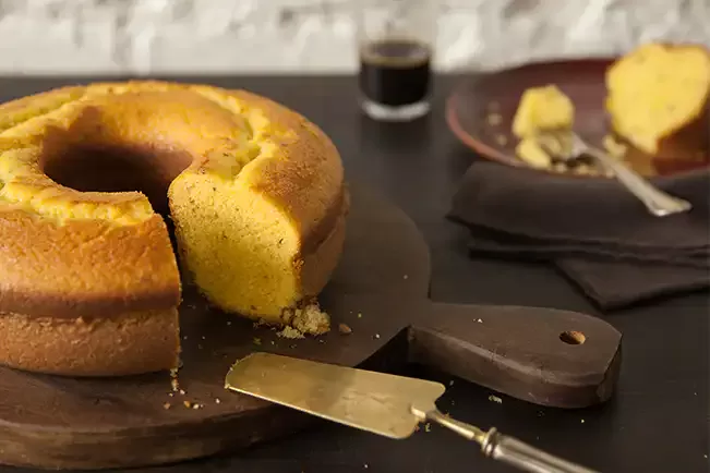 Receita de Bolo de Fubá