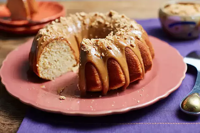 Receita de Bolo de Paçoca