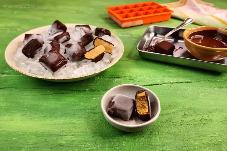 Receita de Bombom de sorvete de doce de leite