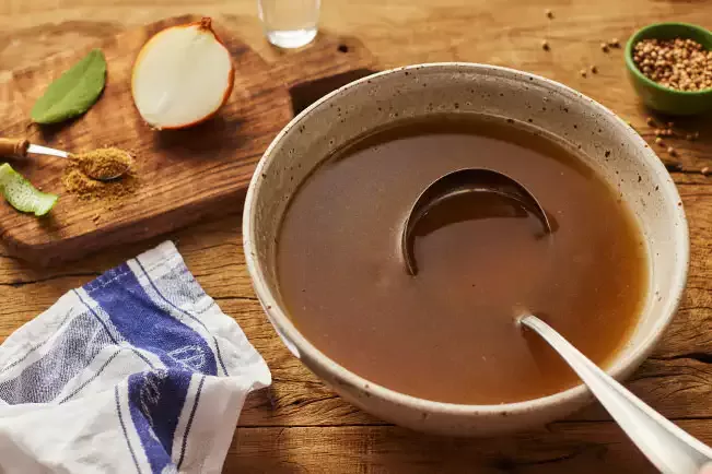Receita de Caldo caseiro de suã