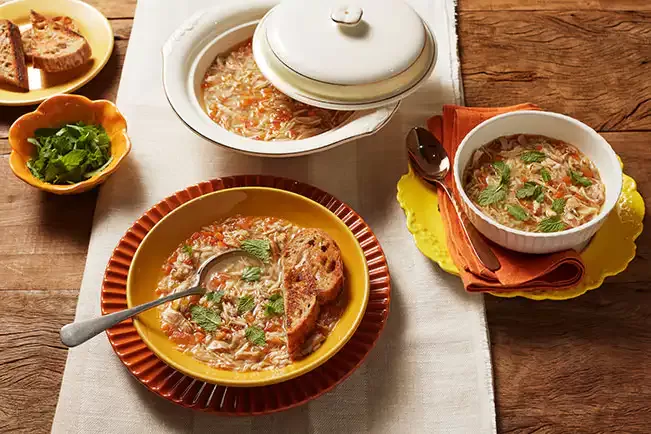 Receita de Canja da Helô Bacellar
