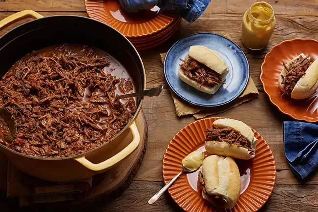 Receita de Carne de panela desfiada