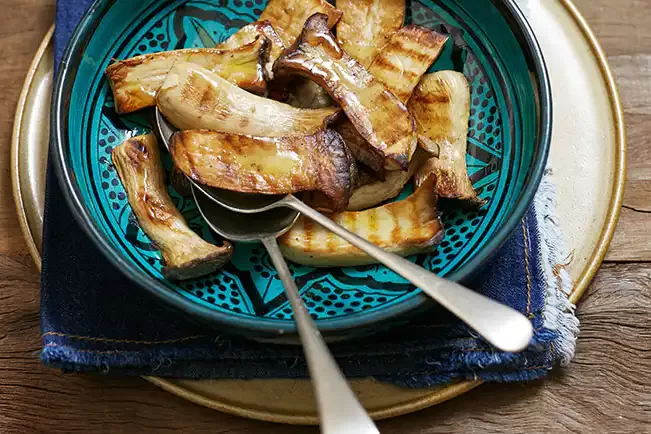 Receita de Cogumelo grelhado