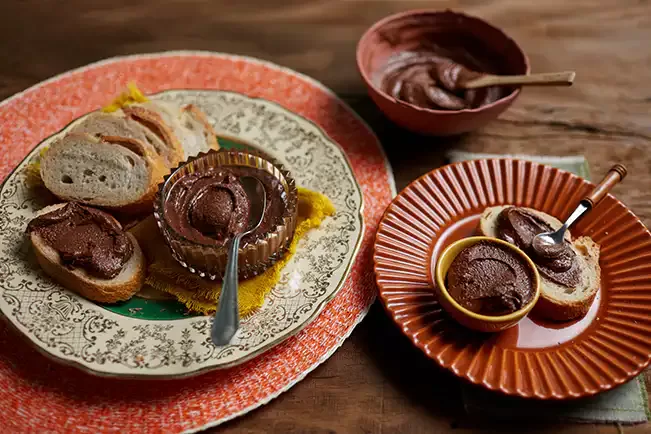 Receita de Creme de chocolate e avelã