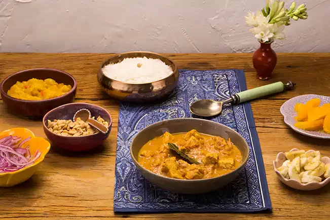 Receita de Curry de porco