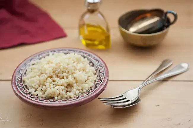 Receita de Cuscuz israeli