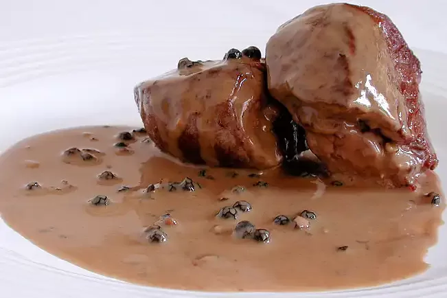 Receita de Filet au poivre
