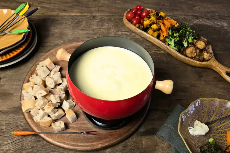 Receita de Fondue de queijo