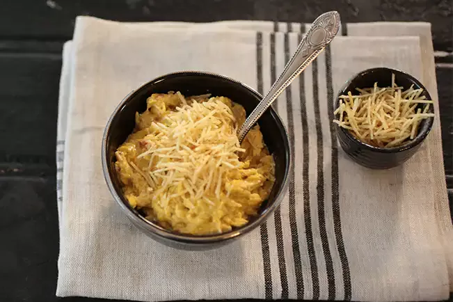 Receita de Fricassé com leite de coco