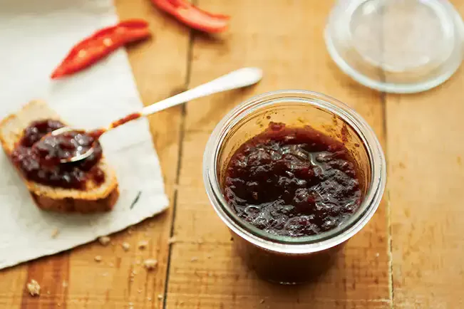 Receita de Geleia de tomate com pimenta