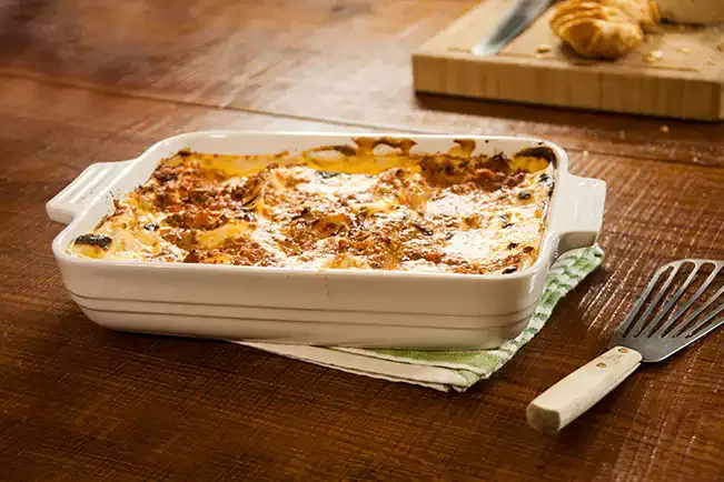 Receita de Lasanha à bolonhesa