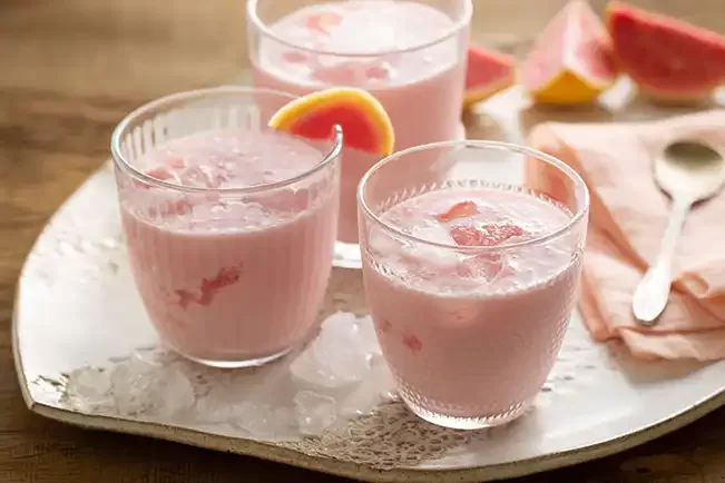 Receita de Lassi de goiaba