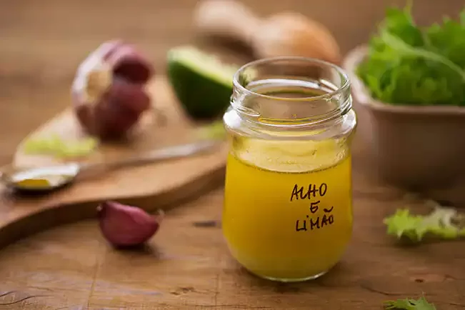 Receita de Molho de alho e limão para salada