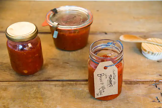 Molho de tomate com bacon e pimenta calabresa
