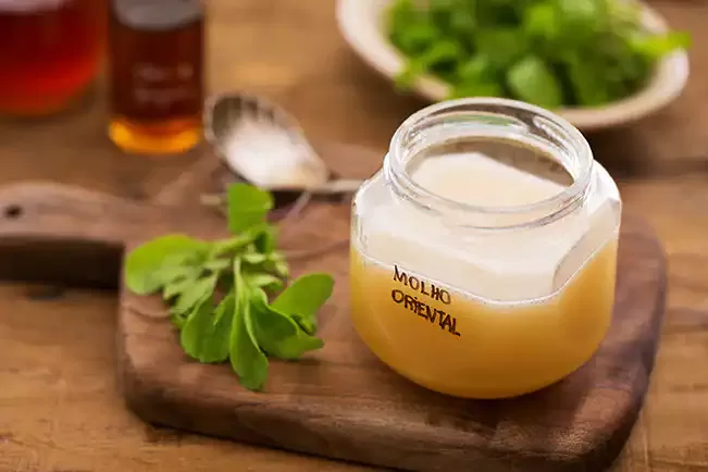Receita de Molho oriental para salada