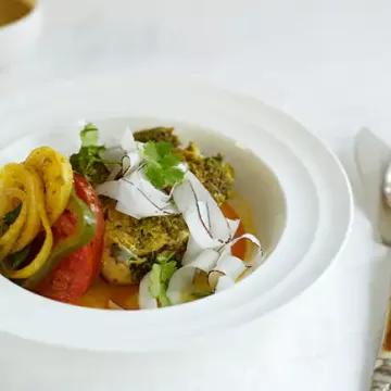 Moqueca de peixe baiana revisitada