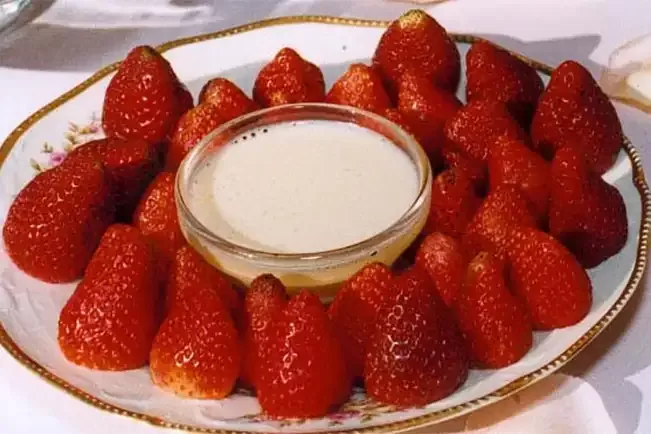 Receita de Morangos alla moma