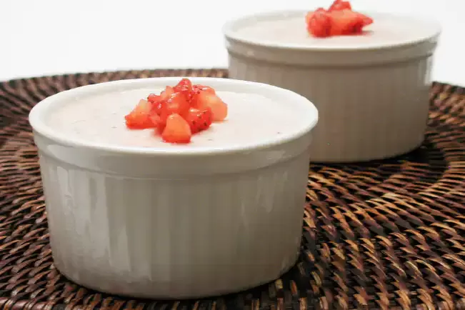 Receita de Musse de morango