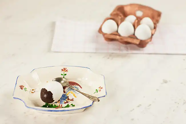 Ovinhos de chocolate