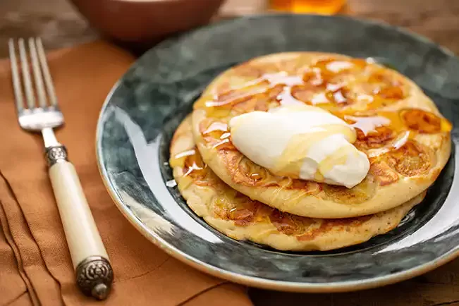 Receita de Panqueca de banana
