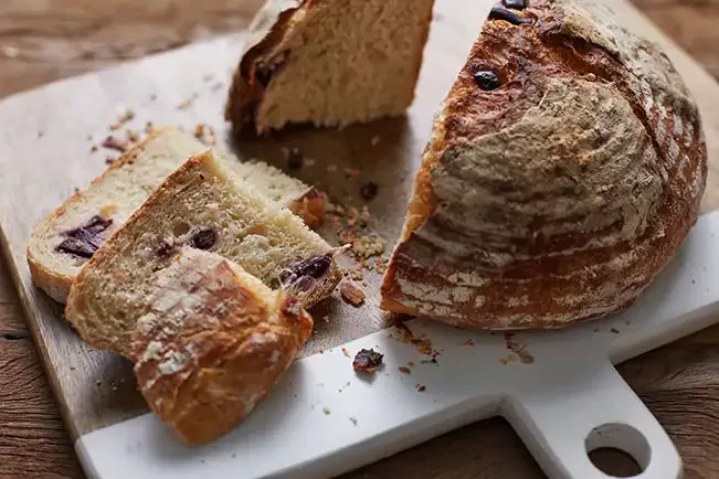 Receita de Pão de azeitonas
