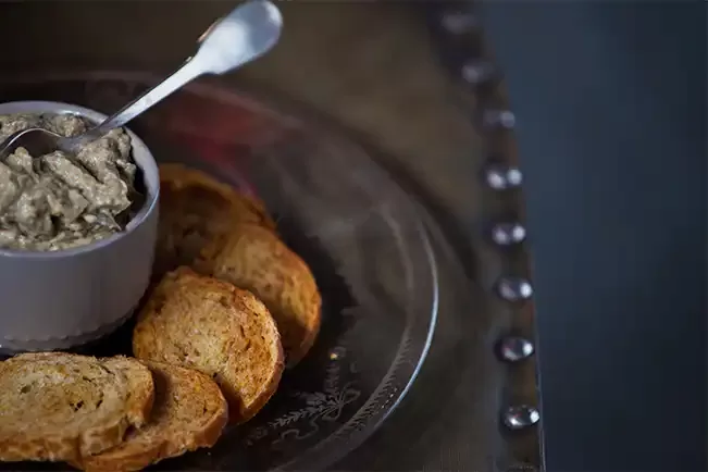 Receita de Patê de berinjela assada