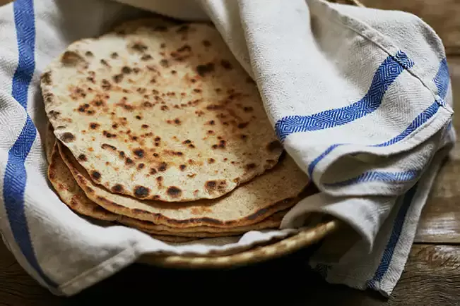 Receita de Piadina integral