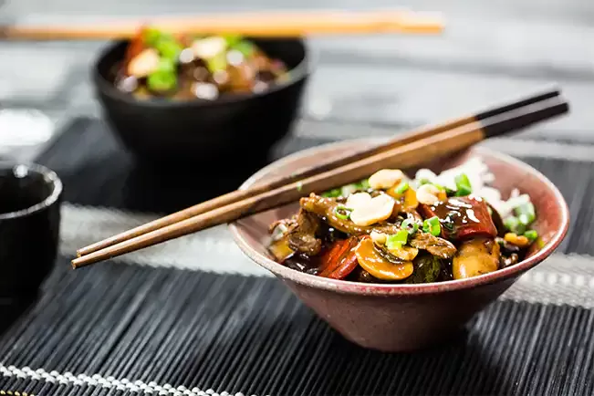 Receita de Picadinho oriental em uma panela só