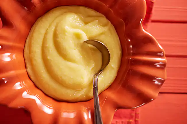 Polenta na pressão