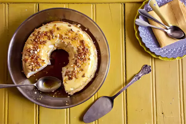 Receita de Pudim de claras