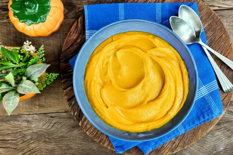 Receita de Purê de abóbora