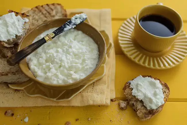 Receita de Queijo cottage caseiro