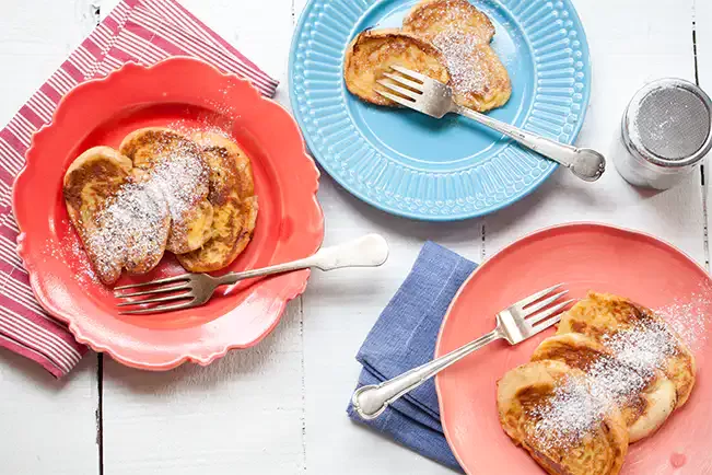 Receita de Rabanadas com baunilha