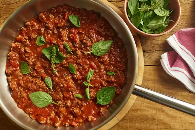 Receita de Ragu de frigideira