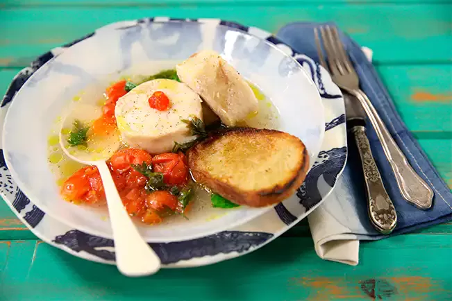 Receita de Robalo em acqua pazza