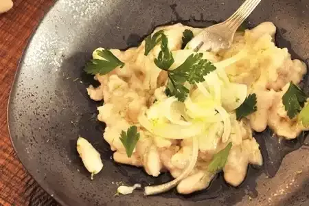 Receita de Salada de feijão-branco