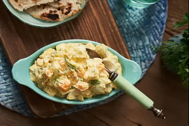 Receita de Salada de ovos
