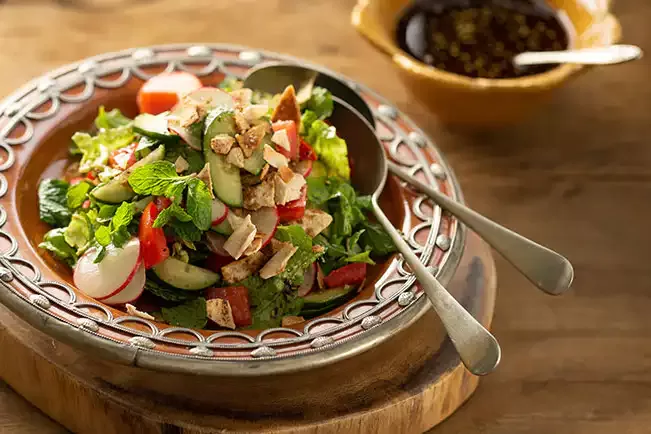 Receita de Salada fatuche