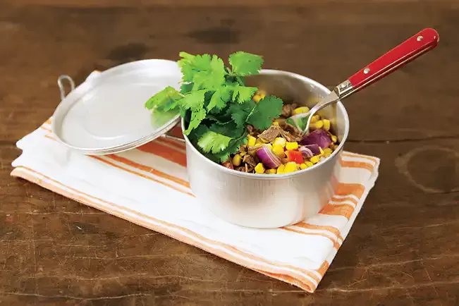 Receita de Salada mexicana com músculo