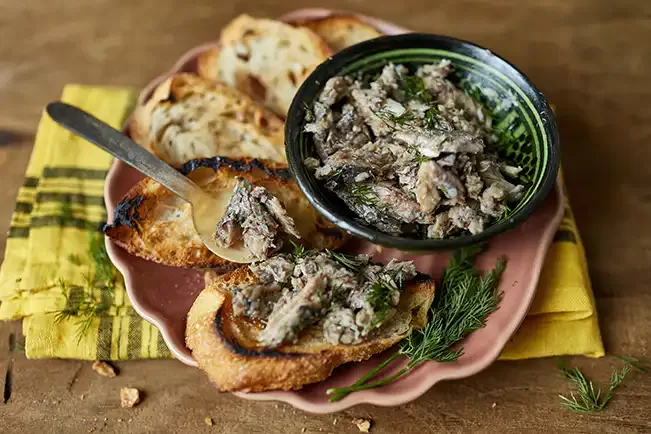 Receita de Sardinha-aperitivo