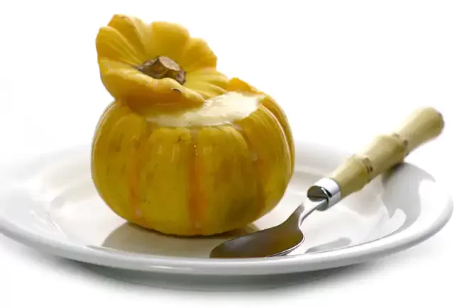 Receita de Sopa creme de abóbora