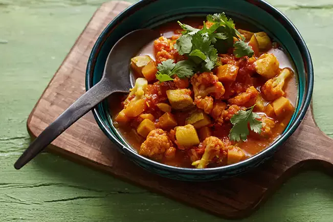 Receita de Tagine rápida de legumes