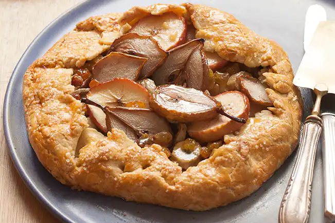 Torta rústica de frutas
