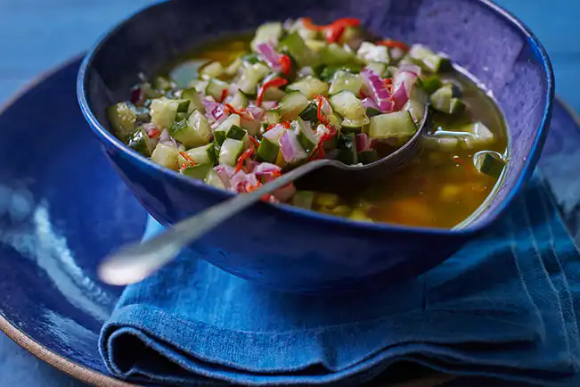 Vinagrete de pepino