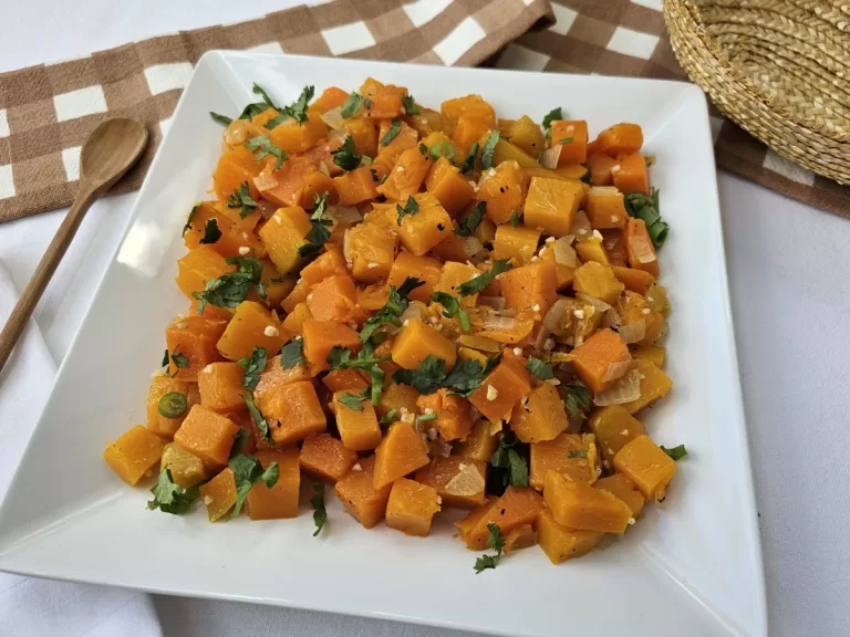 Receita de Abóbora refogada